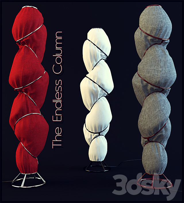 floor lamp 3ds Max - thumbnail 1