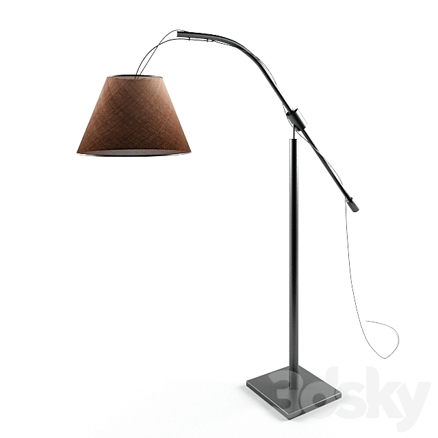 floor lamp 3ds Max - thumbnail 1