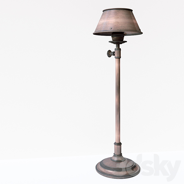 floor lamp 3DS Max Model - thumbnail 2