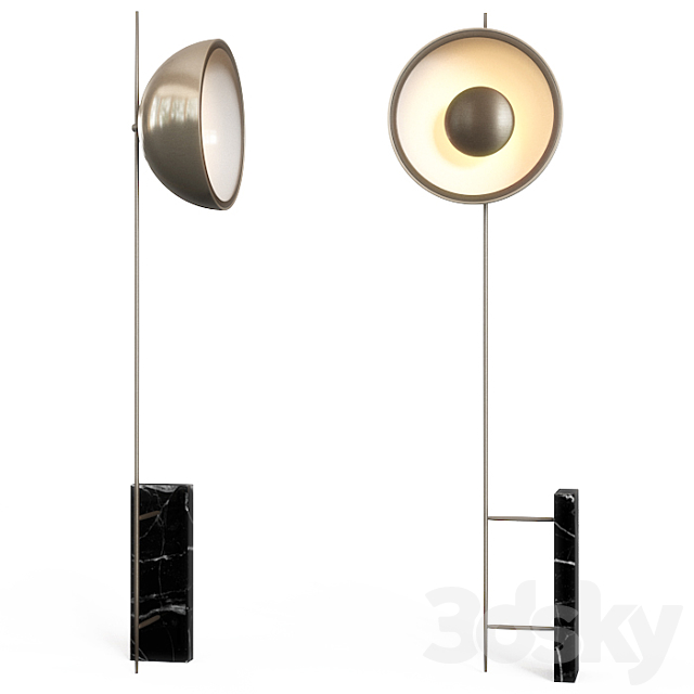 Floor lamp 3DSMax File - thumbnail 1