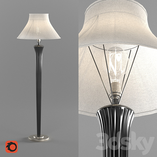 Floor lamp 3DSMax File - thumbnail 1