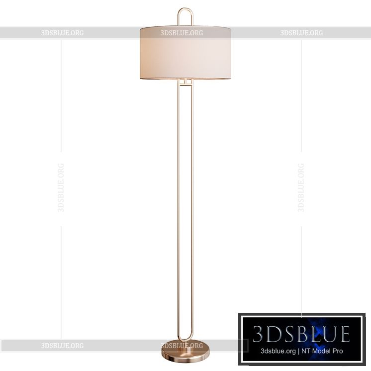 Floor lamp Abbotsford Floor lamp 3DS Max - thumbnail 3