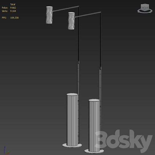 Floor lamp Alma Floor Lamp 3DSMax File - thumbnail 3