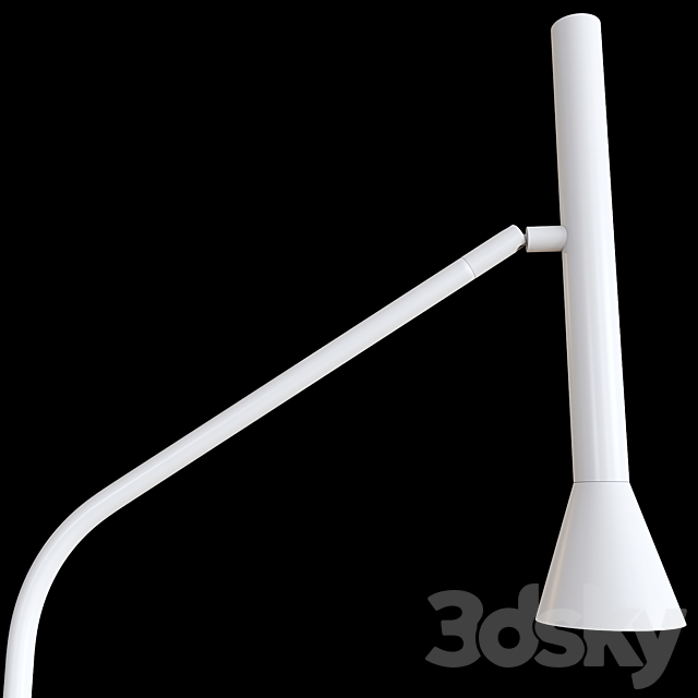 Floor lamp Aromas Lyb P1274 Matt Black 3DS Max Model - thumbnail 3