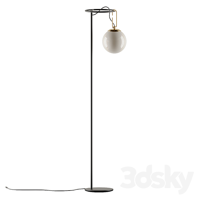 Floor lamp Artemide nh 22 3DSMax File - thumbnail 4