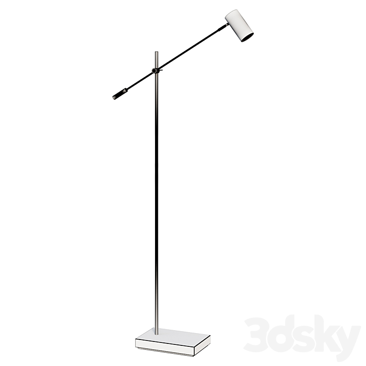 Floor Lamp Balance LED Floor Lamp 3DS Max Model - thumbnail 2