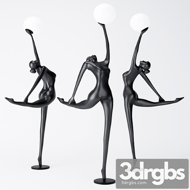 Floor lamp ballerina h216 - thumbnail 1