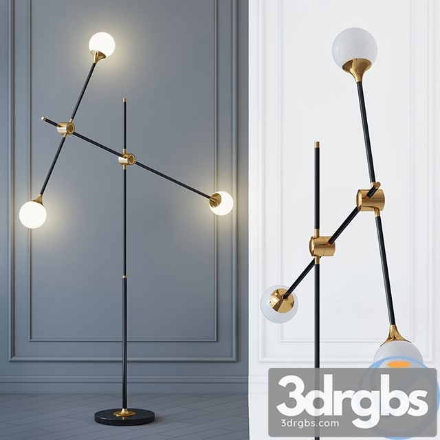 Floor Lamp Baton FLOR 3dsmax Download - thumbnail 1