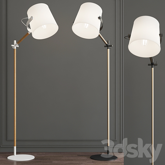 Floor lamp by Gerhort No. 3 3DSMax File - thumbnail 1