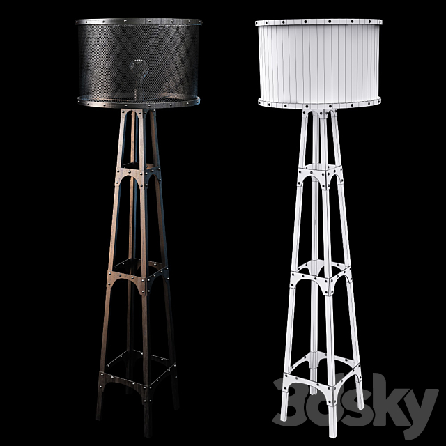 Floor lamp Chehoma 3DSMax File - thumbnail 1