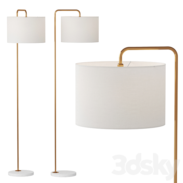 Floor lamp Dantone Home Rupert 3DSMax File - thumbnail 1