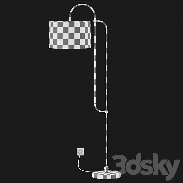 Floor lamp “Dorchester” 3DSMax File - thumbnail 3