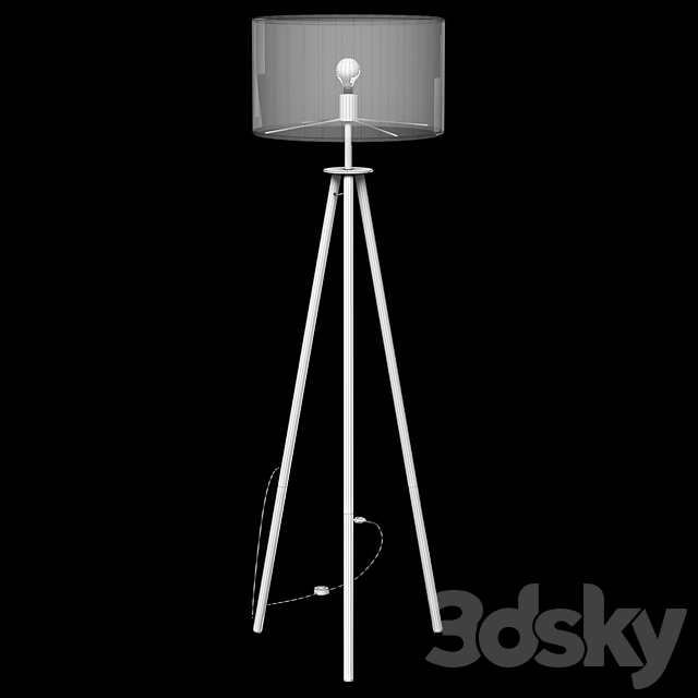 Floor lamp Eglo Bidford 3DSMax File - thumbnail 3