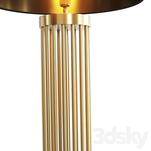 Floor lamp Eichholtz CONDO 114902 3DSMax File - thumbnail 3