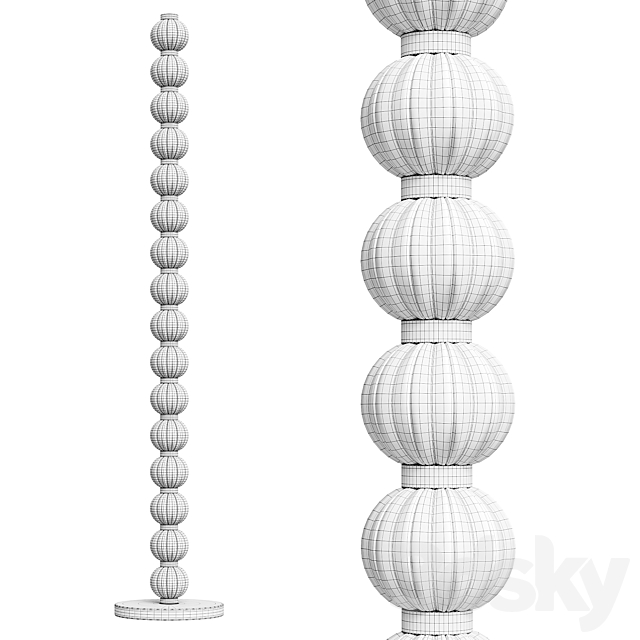 Floor lamp (floor lamp) Amulet by maytoni 3ds Max - thumbnail 3