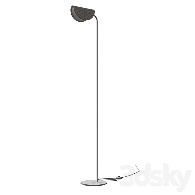 Floor lamp (floor lamp) Mollis 3ds Max - thumbnail 3