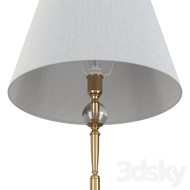 Floor lamp Freya Rosemary 3DS Max Model - thumbnail 2