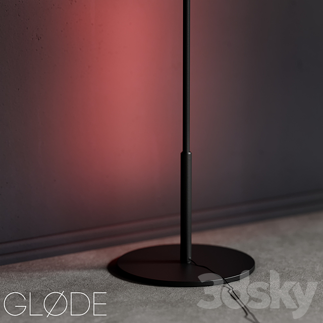 Floor lamp GLODE ColorConer 3DS Max Model - thumbnail 3