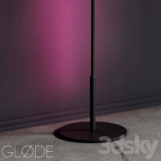 Floor lamp GLODE ColorConer 3DS Max Model - thumbnail 4