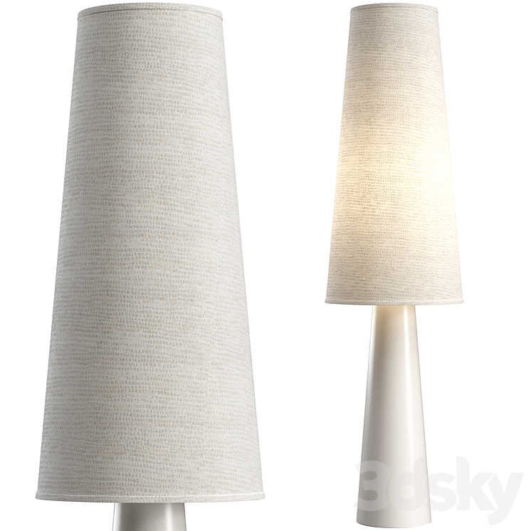 Floor lamp HKLiving Retro Cone XL 3DS Max - thumbnail 1