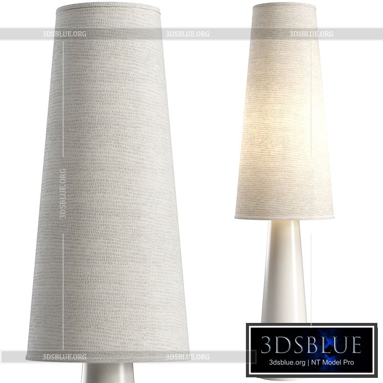 Floor lamp HKLiving Retro Cone XL 3DS Max - thumbnail 3