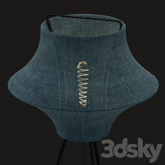 Floor lamp IKEA FYXNAS 3DSMax File - thumbnail 3