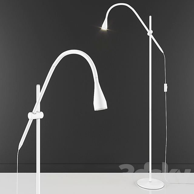 Floor lamp Ikea NEVLING 3DSMax File - thumbnail 1