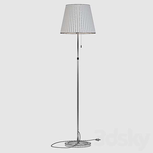 Floor lamp IKEA NIFORS 3ds Max - thumbnail 3