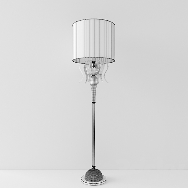 Floor lamp Il Paralume Marina 1770 _ FL 3DS Max Model - thumbnail 2