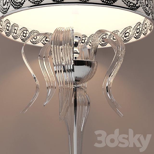 Floor lamp Il Paralume Marina 1770 _ FL 3DS Max Model - thumbnail 3