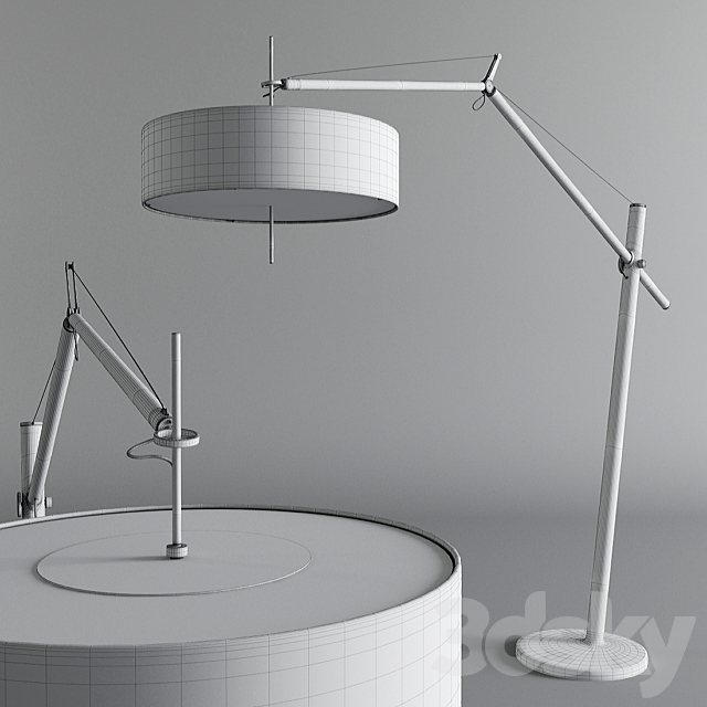 Floor lamp Japan 3DSMax File - thumbnail 3