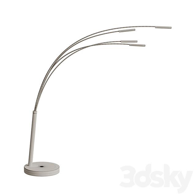 Floor lamp Juncos design emmemobili 3ds Max - thumbnail 3