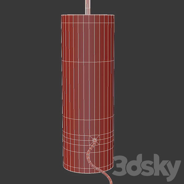 Floor lamp Kartell Geen-A 3DS Max Model - thumbnail 4