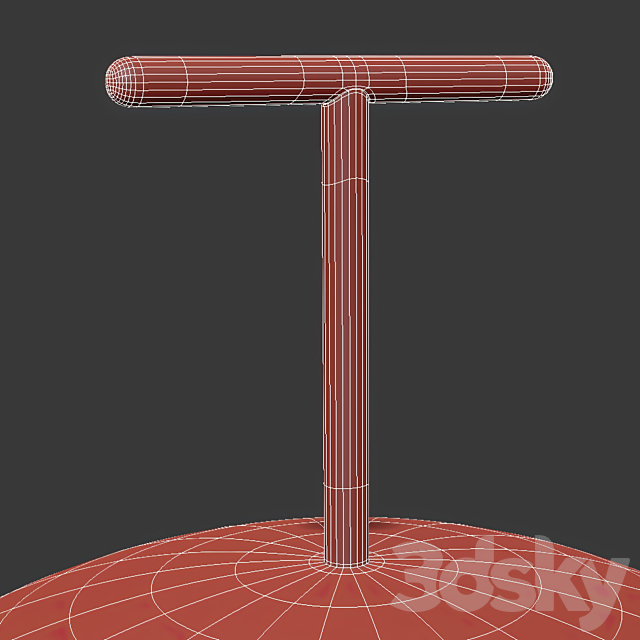 Floor lamp Kartell Geen-A 3DS Max Model - thumbnail 5