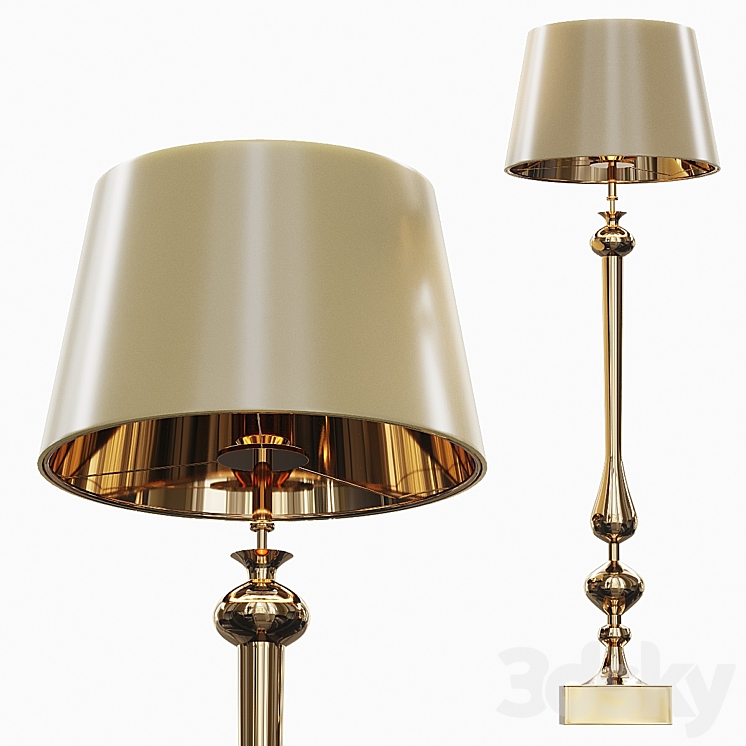 Floor lamp klassik 3DS Max Model - thumbnail 1