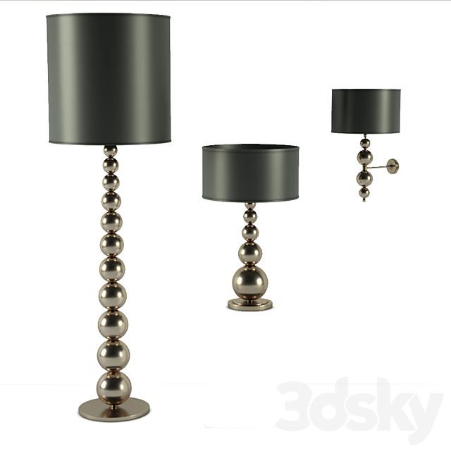 Floor lamp Lamp Bra Andromeda TOSCONOVA ILLUMINA 3DSMax File - thumbnail 1