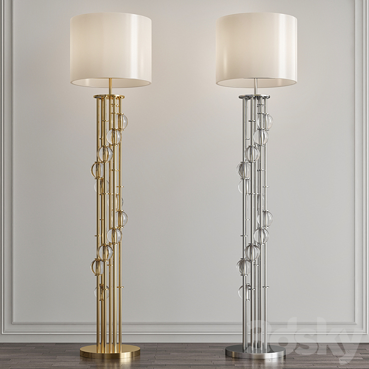 FLOOR LAMP LORENZO 3DS Max - thumbnail 1