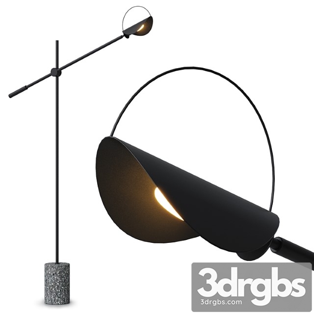 Floor Lamp Louvre Home Lin 3dsmax Download - thumbnail 1