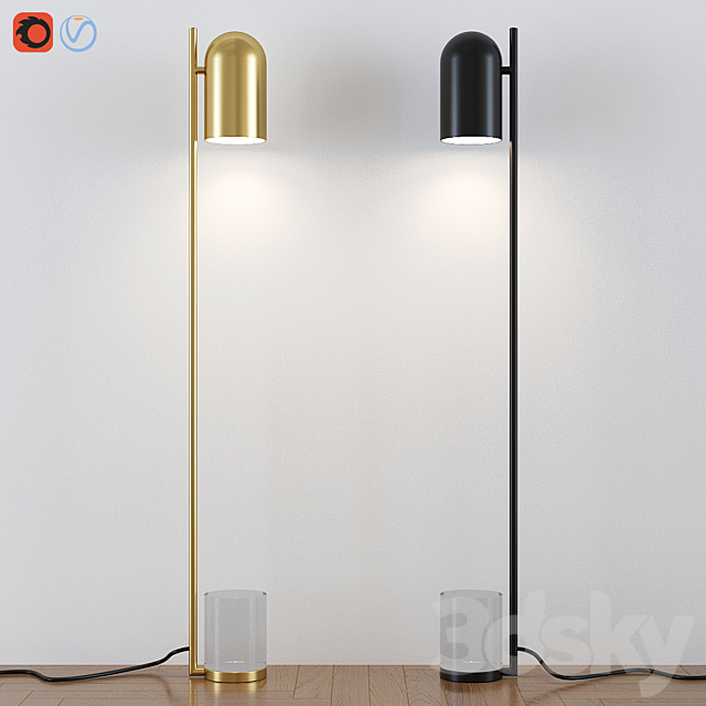 Floor lamp Luceo Floor Lamp by AYTM 3DSMax File - thumbnail 1