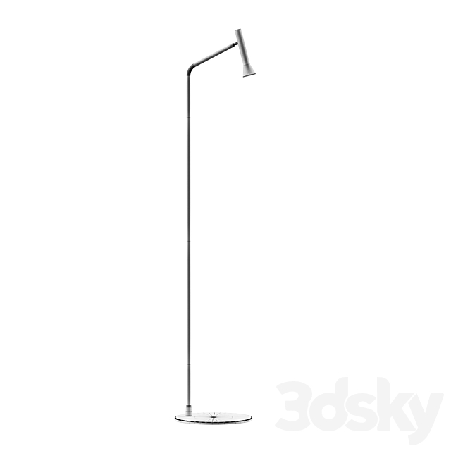 Floor lamp Lyb 3DS Max Model - thumbnail 2