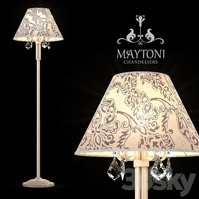 Floor lamp Maytoni ARM219-11-G 3DSMax File - thumbnail 1