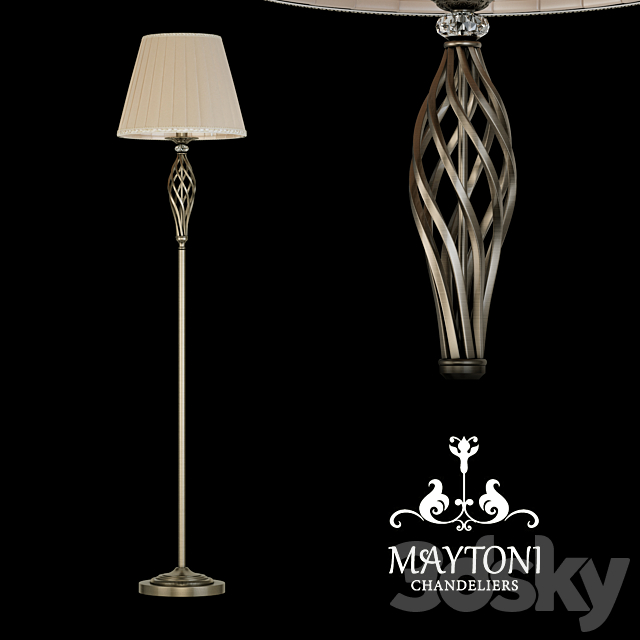 Floor lamp Maytoni ARM247-11-R 3DSMax File - thumbnail 1