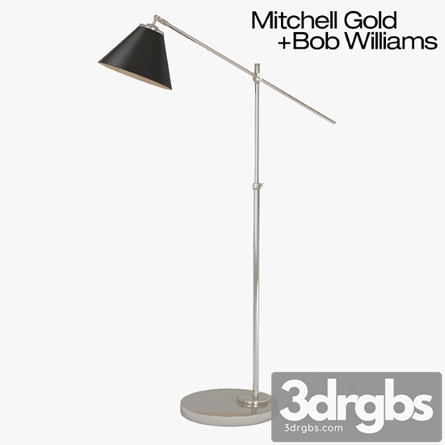 Floor lamp Mitchell Gold Arnaud Floor Lamp 1 3dsmax Download - thumbnail 1