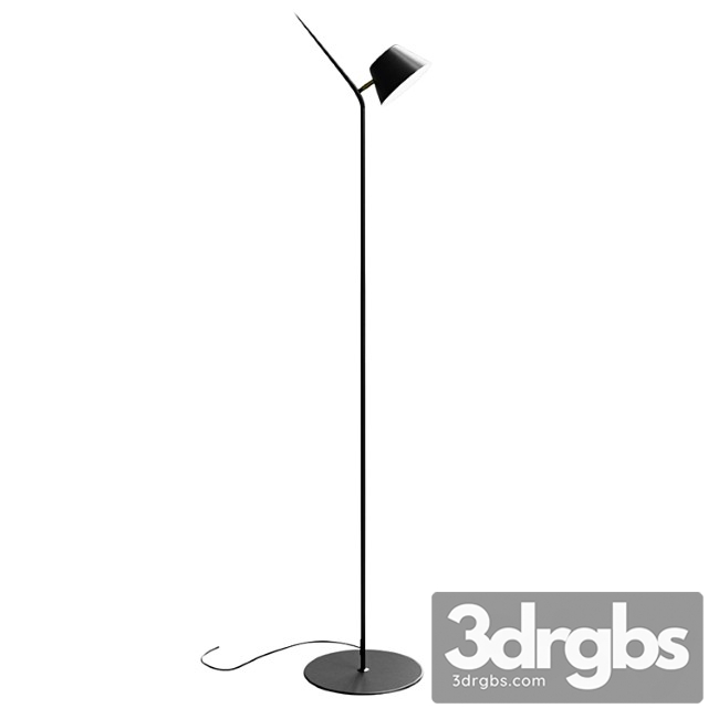 Floor Lamp Mosti Black 3dsmax Download - thumbnail 1