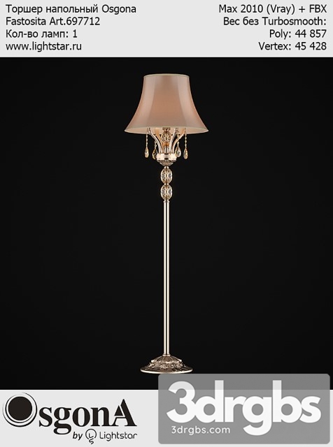 Floor lamp Napol Ni Osgona Fastosita Art 697712 3dsmax Download - thumbnail 1