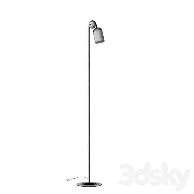 Floor lamp Natsumi 3DS Max Model - thumbnail 2