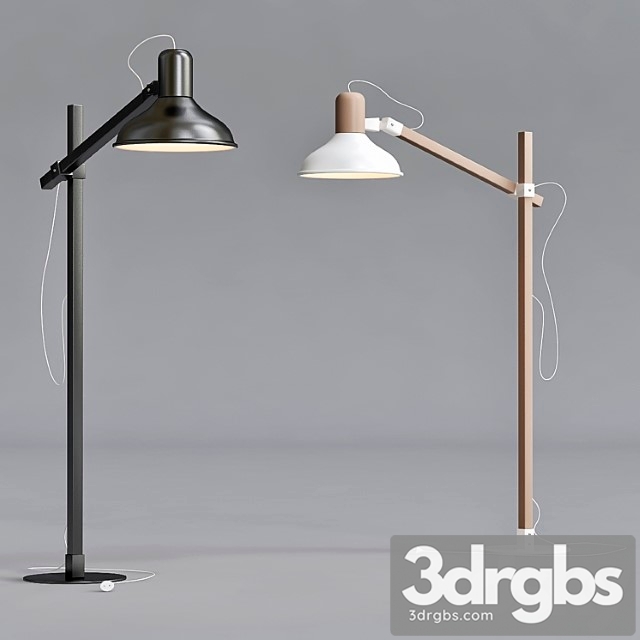 Floor Lamp Nowodvorski 6534 Wood Boy 3dsmax Download - thumbnail 1