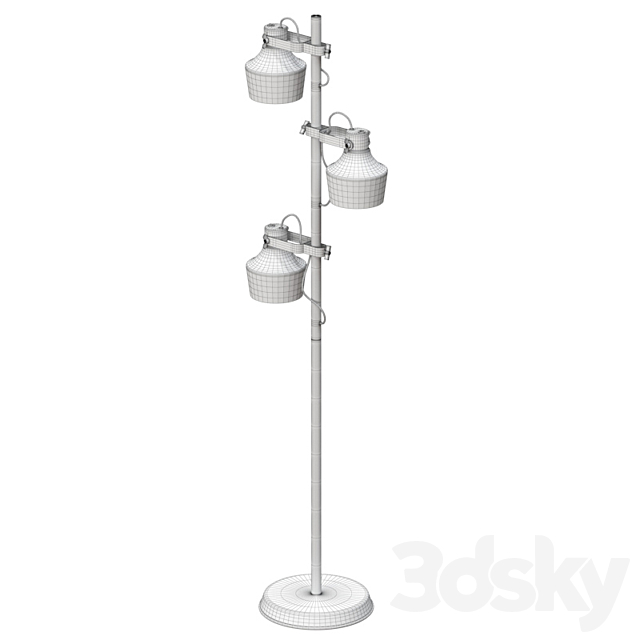 Floor lamp Odeon Light Osta 4082 _ 3F 4083 _ 3F 4084 _ 3F 3ds Max - thumbnail 3