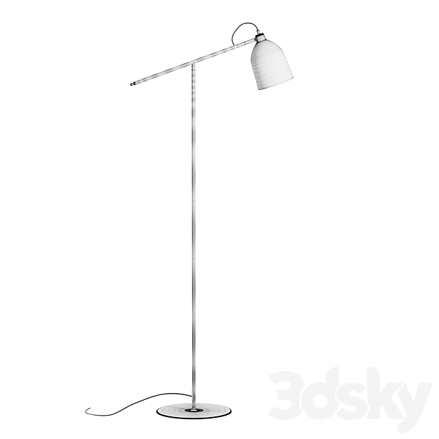 Floor lamp Olimpia 3DS Max Model - thumbnail 2