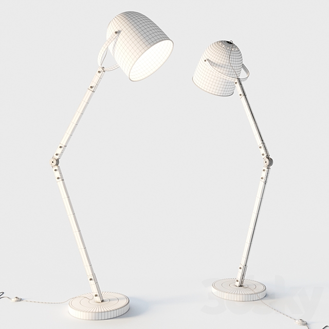 Floor lamp Palace La Forma (ex Julia Grup) 3DS Max Model - thumbnail 2